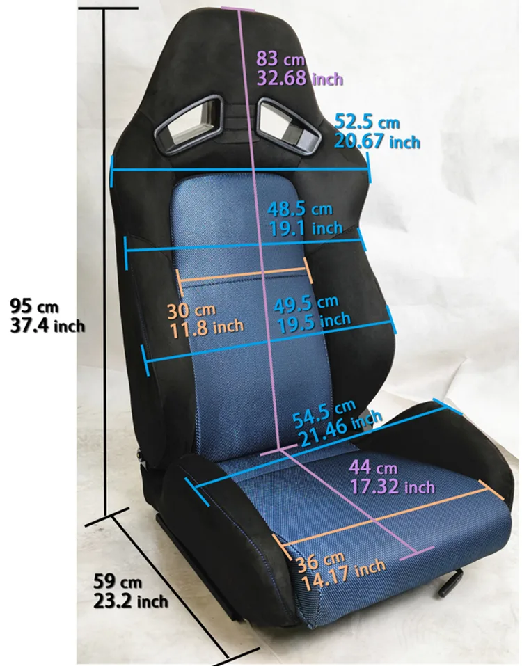 Sportsko auto sedište - NSP-02 Recaro - Слика 7
