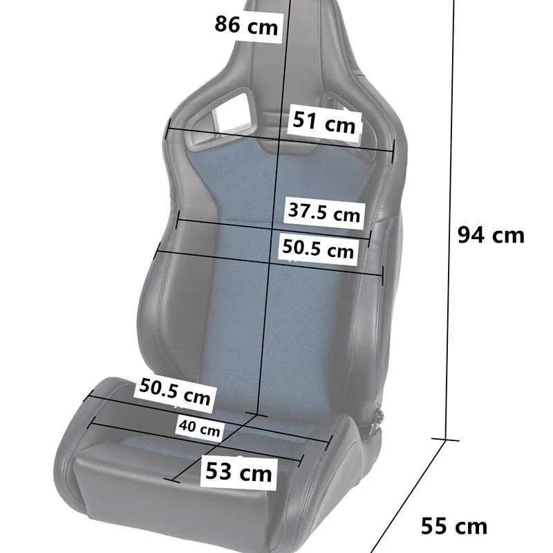Sportsko auto sedište - NSP-05 Recaro - Слика 7